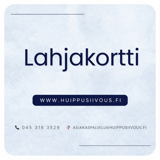 Huippusiivous - Lahjakortti